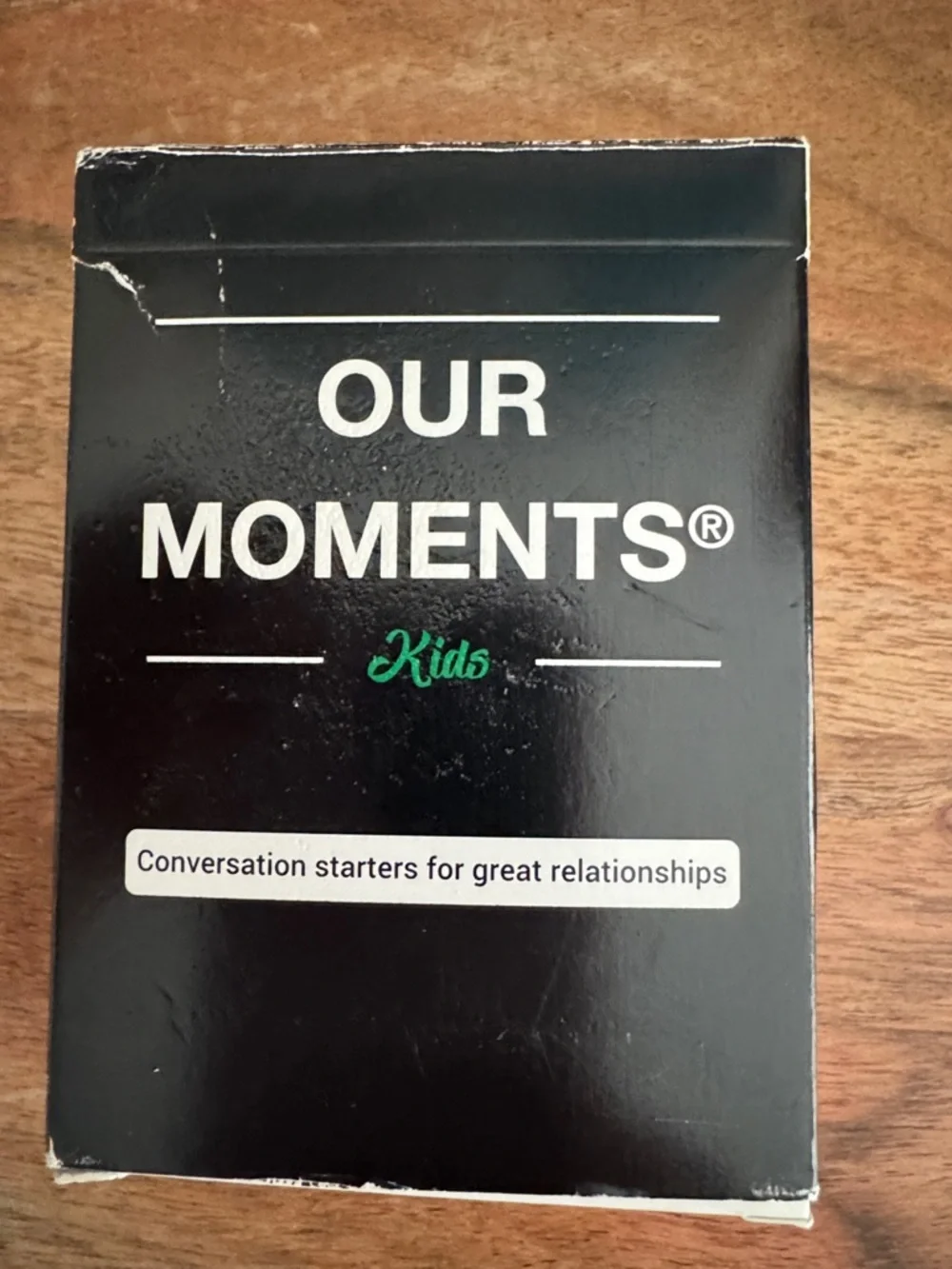 Kids Conversation Starter Cards Our Moments - Picture 2 of 7